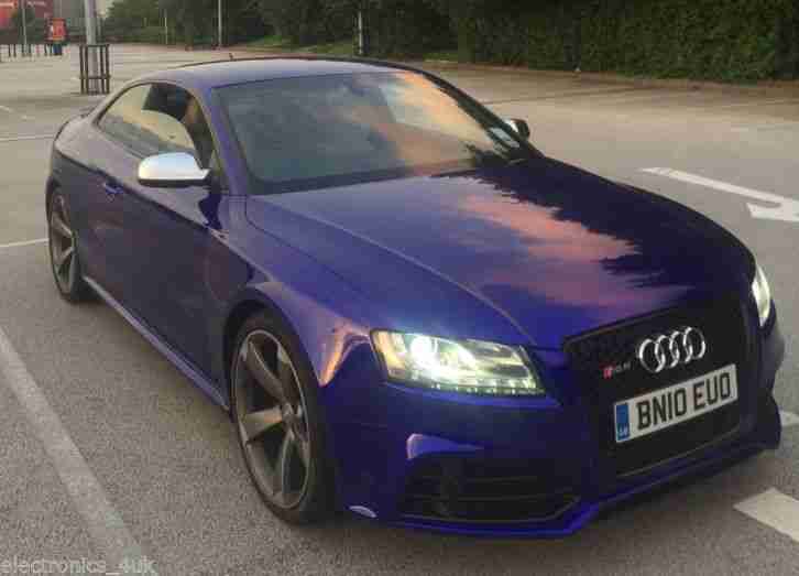 2010 AUDI A5 S5 RS5 Complete Conversion in Candy Cobalt blue Show Car