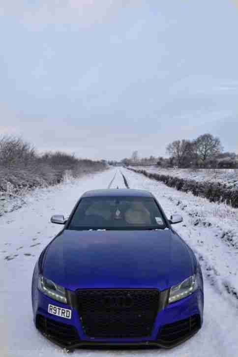 2010 AUDI A5 S5 RS5 Complete Conversion in Candy Cobalt blue Show Car