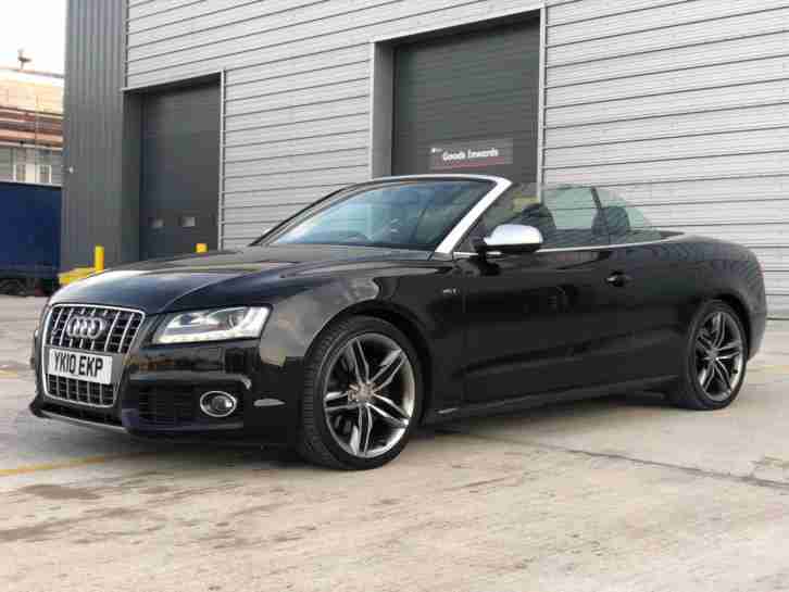 2010 AUDI S5 3.0 TFSI V6 S TRONIC QUATTRO 2 DOOR CONVERTIBLE HUGE SPEC MAY PX