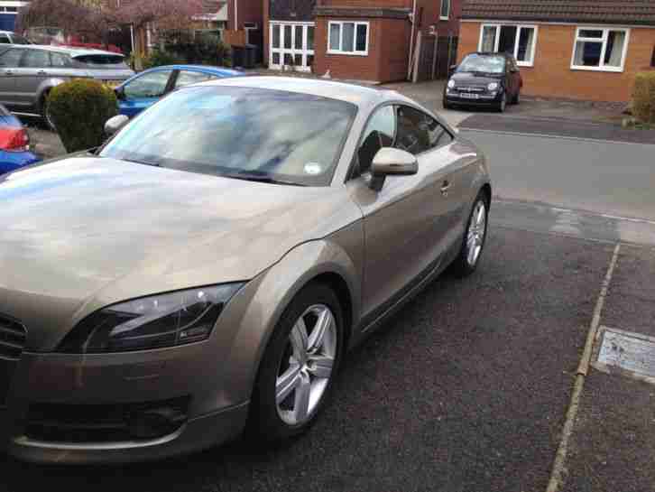 2010 AUDI TT QUATTRO TDI BEIGE