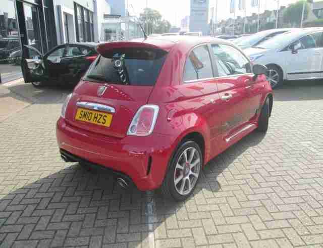 2010 Abarth 500 T-Jet Petrol Red Manual