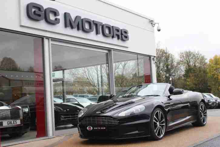 2010 Aston Martin DBS 6.0 Carbon Black Volante 2dr Touchtronic