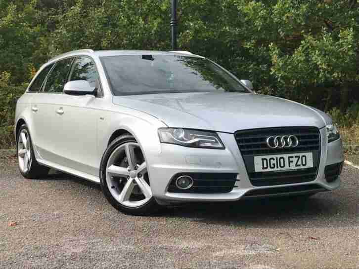 2010 Audi A4 2.0 TFSI S line Special Edition Multitronic 5dr Petrol silver CVT