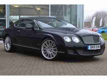 2010 BENTLEY CONTINENTAL 6.0 W12 GT SPEED AUTOMATIC 2-DOOR COUPE