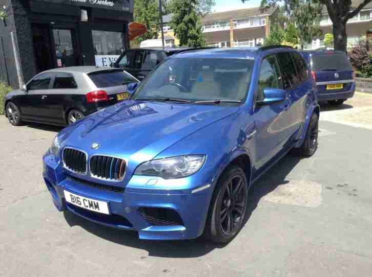 2010 BMW X5 M TURBO AUTO BLUE (VERY RARE CAR)