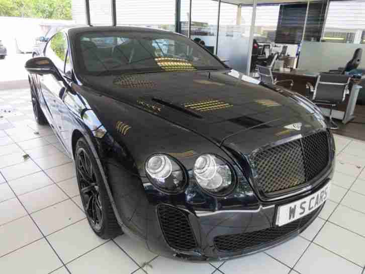 2010 Bentley Continental GT 6.0 W12 Supersports Auto 1 Owner From New Only