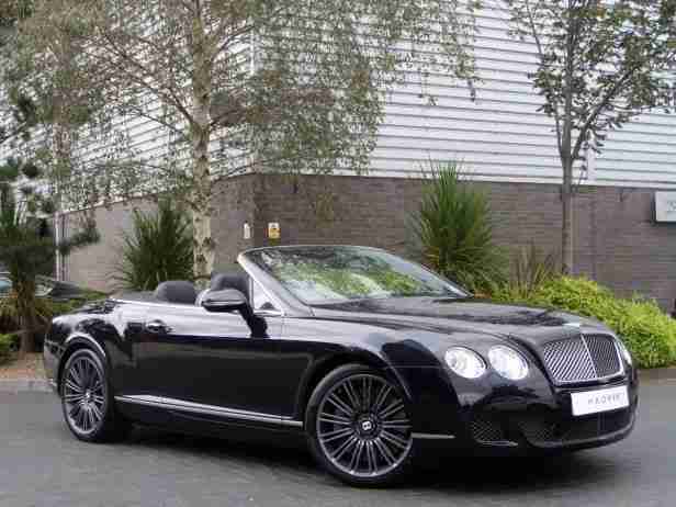 2010 Bentley Continental GTC Speed W12 Petrol Black Automatic
