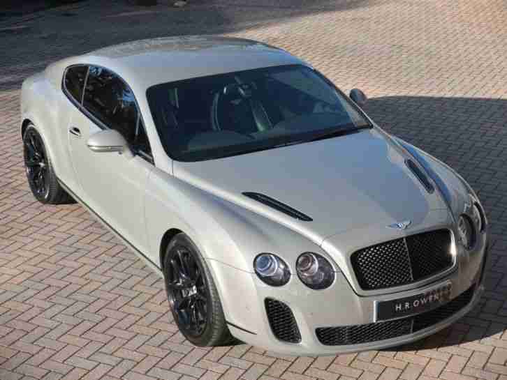 2010 Bentley Continental Supersports Comfort 4 Seat Option PETROL/ALCOHOL Grey