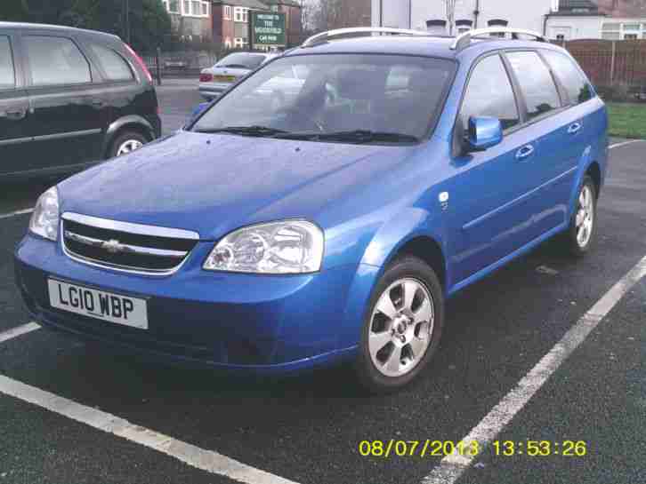 2010 CHEVROLET LACETTI SX BLUE no reserve.