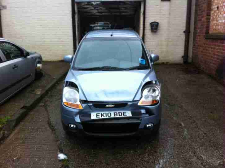 2010 CHEVROLET MATIZ SE PLUS BLUE SALVAGE