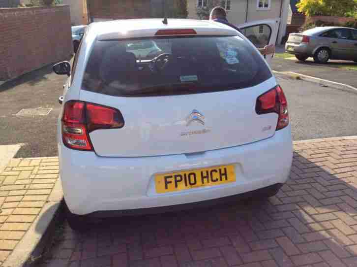 2010 CITROEN C3 VT WHITE swap/consider any people carrier Picasso Zafira Touran