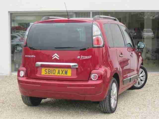 2010 Citroen C3 Picasso PICASSO EXCLUSIVE HDI Diesel Red Manual
