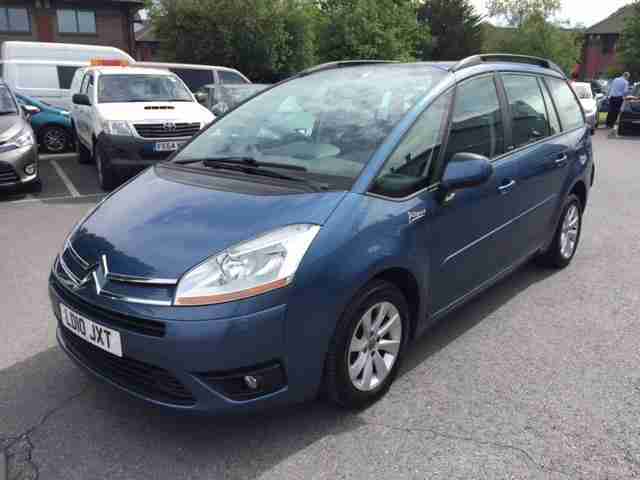 2010 Citroen C4 Picasso 1.6 HDi 16v VTR+ 5dr Diesel blue Manual