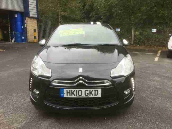 2010 Citroen DS3 1.6HDi 90 (BLACK & WHITE EDITION) STUNNING CAR 1 FORMER KEEPER!