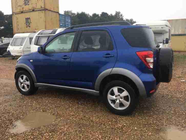 2010 DAIHATSU TERIOS MK2 BLUE cat n SALVAGE SALVAGE DAMAGED REPAIR SUV 4X4 4WD