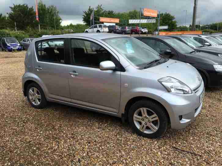Daihatsu Sirion. Daihatsu car from United Kingdom