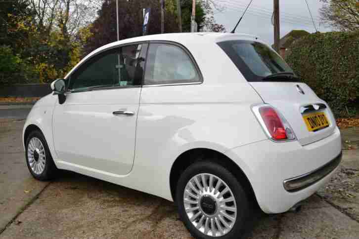 2010 FIAT 500 1.2 LOUNGE HATCHBACK PETROL