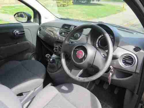 2010 FIAT 500 POP GREY