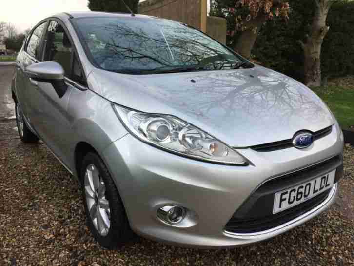 2010 FIESTA 1.4 ZETEC TDCi, 5 DR, 46K,