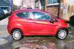 2010 FIESTA EDGE TDCI 68 RED DAMAGED