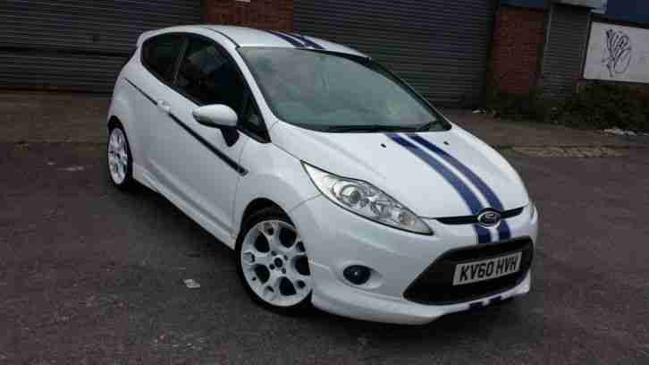 2010 FORD FIESTA S1600 WHITE ZETEC S *HEATED LEATHER-BLUETOOTH ETC* ST LOOKS
