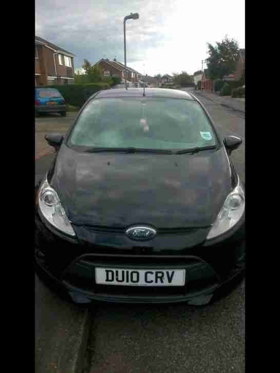 2010 FORD FIESTA ZETEC S BLACK