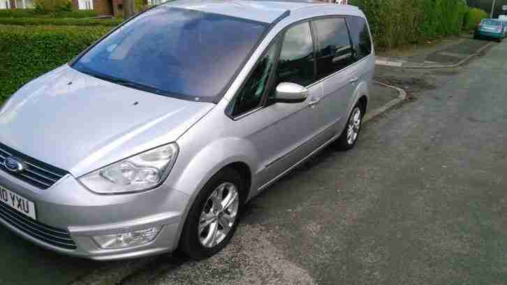 2010 FORD GALAXY TITANIUM TDCI SILVER AUTOMATIC LOADS OF HISTORY