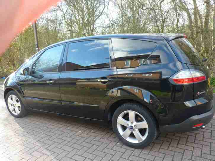 2010 FORD S-MAX TITANIUM 1.8TDCI 6G BLACK 46,120K Miles