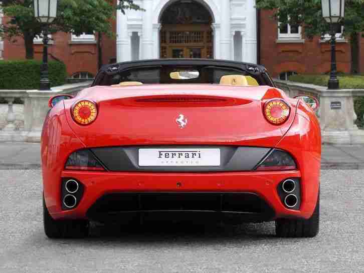 2010 Ferrari California 2010/60 Petrol Red F1 DCT