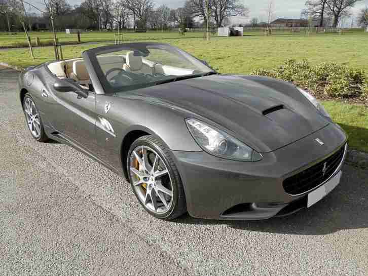 2010 Ferrari California Convertible 4.3 2+2 F1 DCT Petrol grey DualClutch