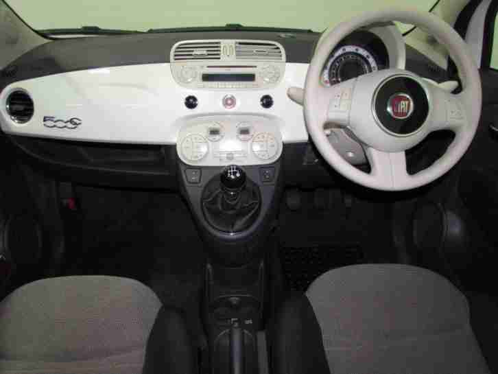 2010 Fiat 500 1.2 Lounge Convertible 2dr Petrol Manual (start/stop) (113 g/km, 6