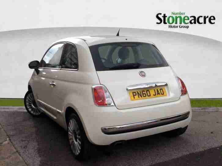2010 Fiat 500 1.2 Lounge Hatchback 3dr Petrol Manual (start/stop) (113