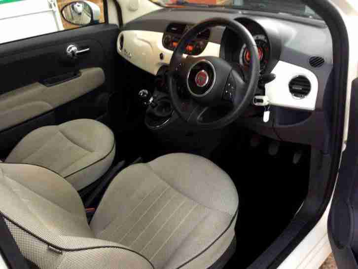 2010 Fiat 500 1.2 Lounge Hatchback 3dr Petrol Manual (start/stop) (113