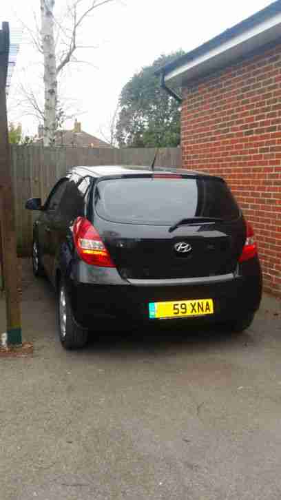 2010 HYUNDAI I20 COMFORT BLACK