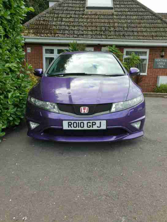 2010 Honda Civic Type R GT FN2 2.0 i vtech 198 bhp RARE PURPLE COLOUR