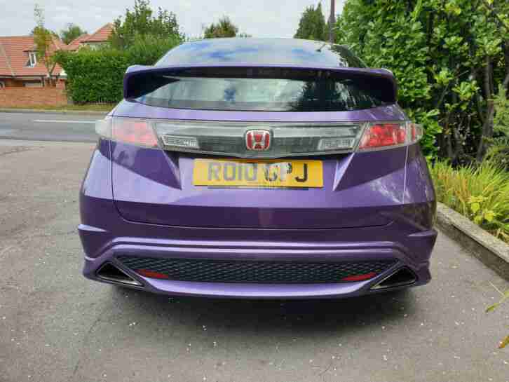 2010 Honda Civic Type R GT FN2 2.0 i-vtech 198 bhp RARE PURPLE COLOUR
