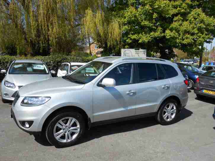 2010 Hyundai Santa Fe 2.2CRDi ( 5st ) auto Premium Silver Diesel Air Con Leather