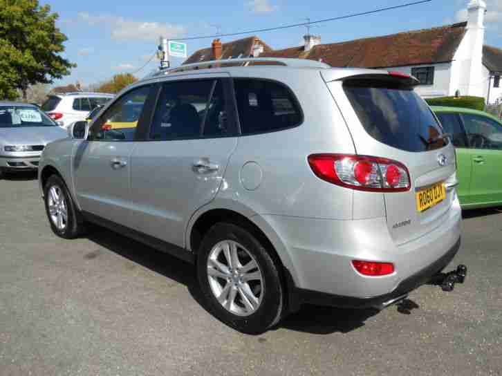2010 Hyundai Santa Fe 2.2CRDi ( 5st ) auto Premium Silver Diesel Air Con Leather