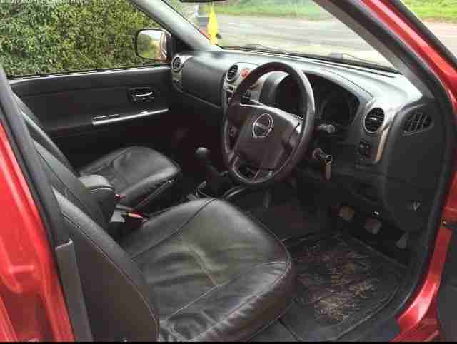 2010 ISUZU RODEO DENVER D/C RED