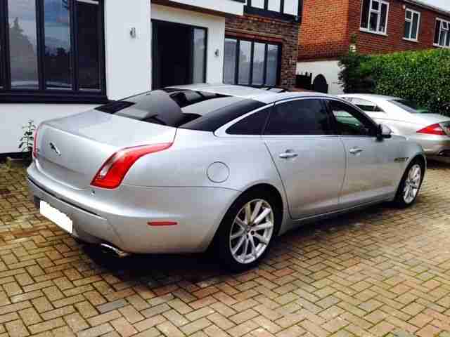 2010 JAGUAR XJ LUXURY 3.0 V6 D AUTO SILVER LWB
