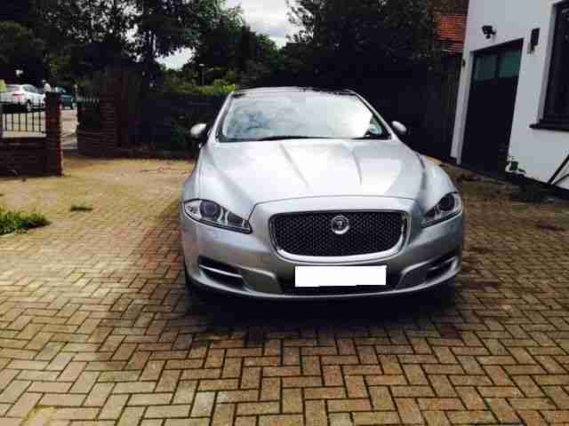 2010 JAGUAR XJ LUXURY 3.0 V6 D AUTO SILVER LWB