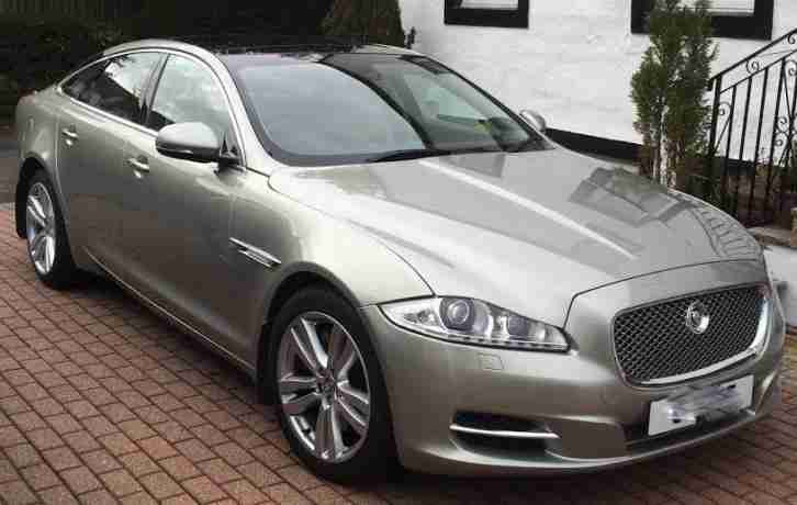 2010 Jaguar XJ D V6 PREMIUM LUXURY SWB Diesel gold Automatic