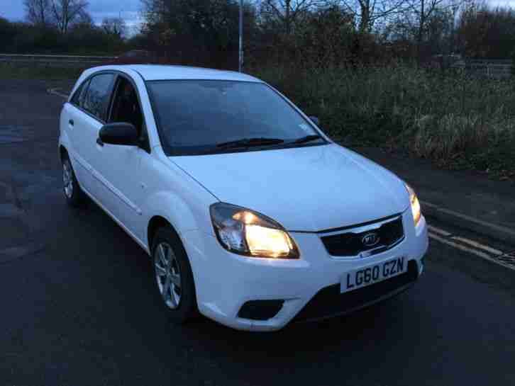 2010 KIA RIO 1 WHITE 1.5 CRDI DIESEL - NOT DAMAGED - CHEAP MOTOR - NO RESERVE