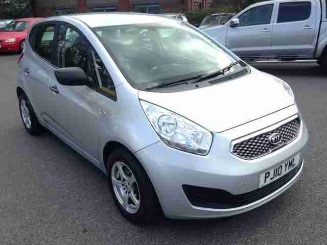 2010 Kia Venga CRDI 1 ECODYNAMICS Diesel Silver Manual