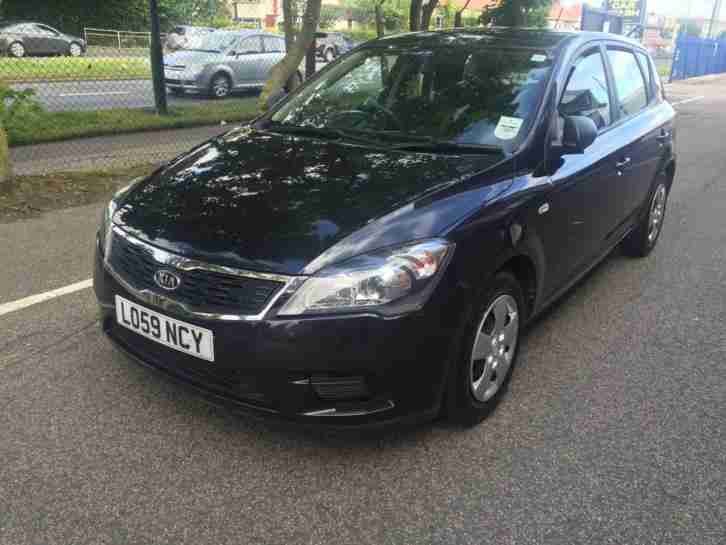 2010 Kia ceed 1.4 5 Door Low Mileage Black