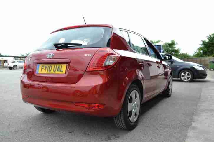 2010 Kia ceed 1.6TD ( 114bhp ) MANUAL DIESEL LOMD MOT WARRANTY