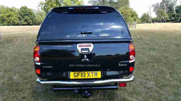2010 L200 Barbarian LB DCB DI-D 4X4 Canopy Towbar Satnav