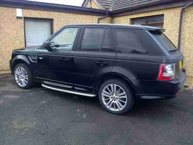 2010 LAND ROVER RANGE ROVER SP HSE TDV6 A BLACK 3.0L COMMANDSHIFT