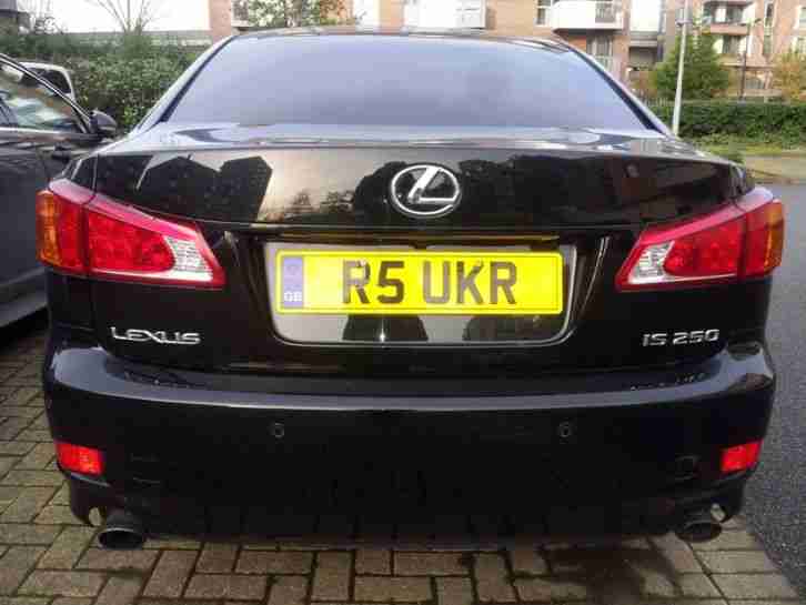 2010 LEXUS IS 250 SE-I AUTO BLACK. Mint condition.