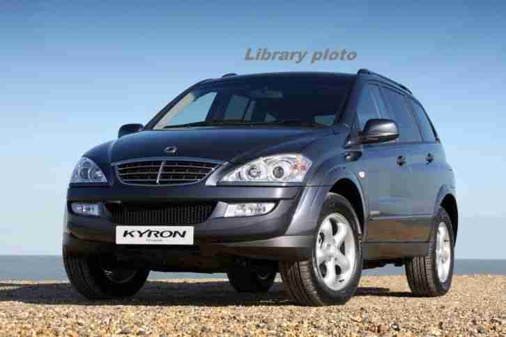 2010 LHD Kyron 2.0 Diesel Automatic 4x4 (like KIA Hyundai Toyota Mercedes Nissan